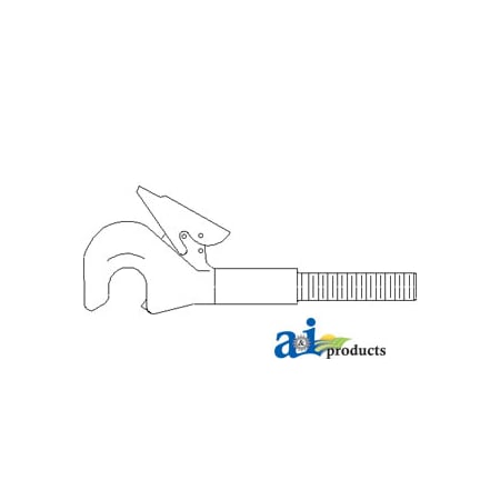 A & I Products Center Link End (Hook) 15" x4" x2" A-AR61659